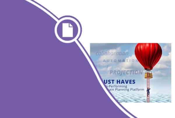 4 Must-Have Supply Chain Planning Features