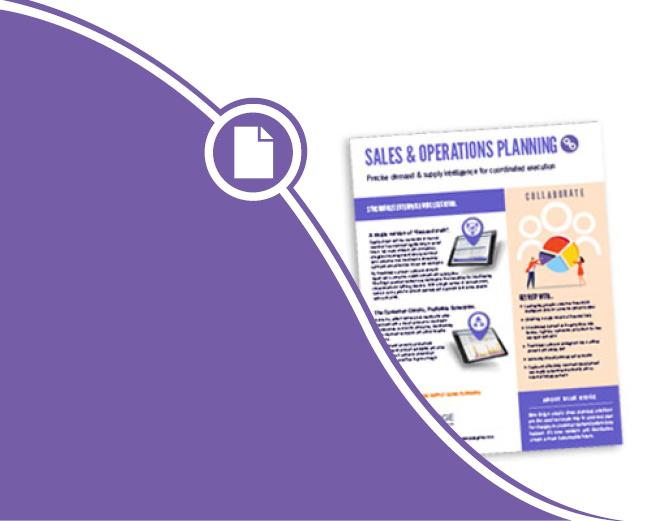 Sales & Operations Planning Solution Download