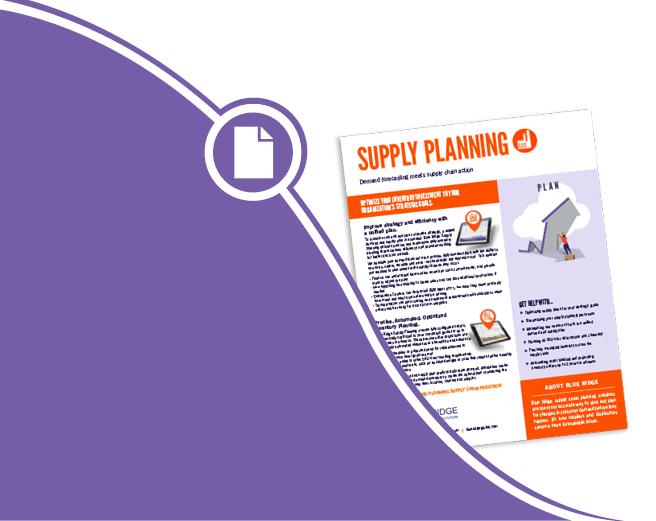 Supply Planning