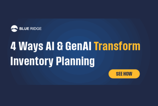 eBook: 4 Ways AI & GenAI transform inventory planning
