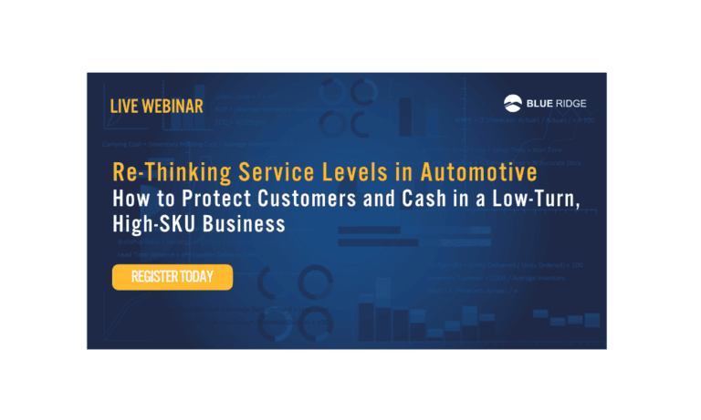 Re-Thinking Service Levels in Automotive